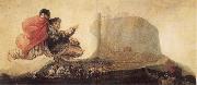 Francisco Goya Fantastic Vision or Asmodea Germany oil painting artist